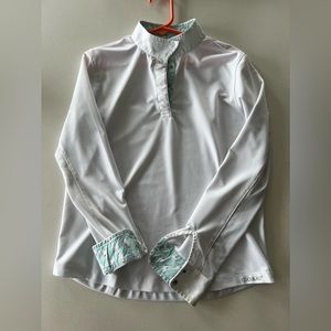 Dover saddlery girls M show shirt